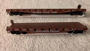 Athearn HO " Southern Pacific" 40' & 50' Flat Cars - Picture 1 of 5