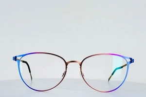 LINDBERG STRIP 9607 013/E660 125 Pink Womens Cat Eye Eyeglasses 49-17-135 B:40 - Picture 1 of 12