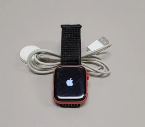 Apple Watch Series 6 44mm Product Red Aluminum/Ceramic Case  - Picture 1 of 7