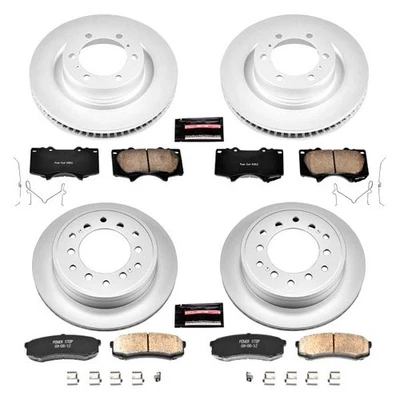 PowerStop CRK5874 Brake Kit For Toyota 4Runner 2010-2024 Front Rear Foto 1 de 4