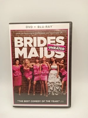 BRIDES MAIDS Unrated & Theatrical Versions DVD/BLU-RAY Combo No Slipcover Used  - Image 1 of 3