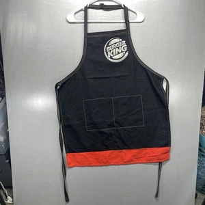 Grembiule da lavoro Y2K Burger King con logo e uniforme scollo regolabile - Foto 1 di 9