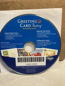 Greeting Card Factory Windows Software CD-ROM - Picture 1 of 3