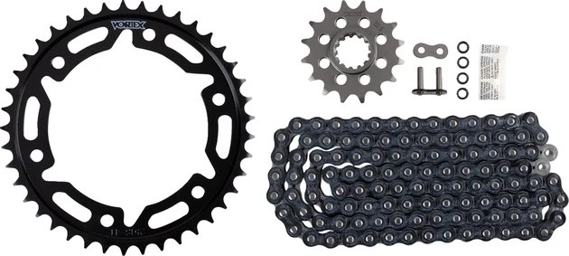 Kit de cadena y piñón de garantía Vortex WSS para Honda CBR1000RR 2004-2005 Foto 1 de 1