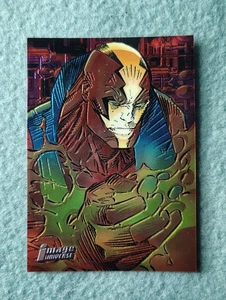 1995 Topps Image Universe #73 CyberForce Psychotron Silvestri/Williams Foil Etch - Bild 1 von 3