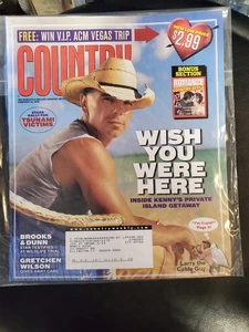 Country Weekly Magazine February 14 2005 Kenny Chesney / NICE IN PLASTIC BAG - Picture 1 of 1