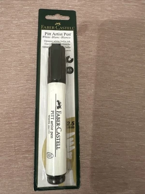 Faber-Castell PITT Artist Pen-White - Image 1 of 3