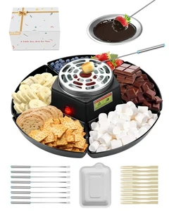Smores Kit Juego de Tostador y Fondue con Control de Temperatura - Chocolate Eléctrico... - Imagen 1 de 7