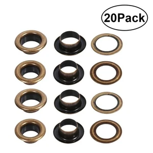 20 Stück 12 mm Innendurchmesser Rundösen Ösen Metallösen Schuhe - Bild 1 von 6