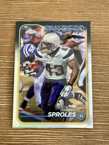 Darren Sproles 2024 Topps Chrome Football Refractor - Bild 1 von 2
