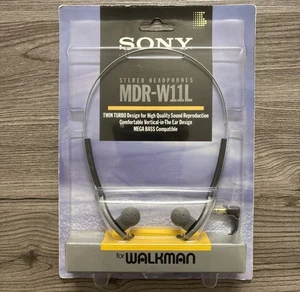 Auriculares estéreo Sony MDR-W11L para Walkman sellados de fábrica - Imagen 1 de 3