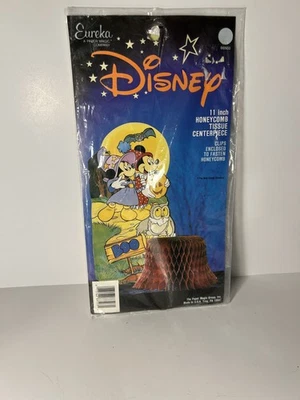 "Centro de mesa de colección Eureka 11"" Disney Mickey Halloween tejido panal nuevo sin abrir" Foto 1 de 4