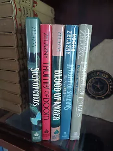 The New Amber Novels (#6, 7, 8, 9, 10)_Roger Zelazny_HCDJ_1sts /BCEs_Very Good - Picture 1 of 24