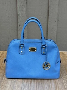 Michael Kors Umhängetasche Handtasche türkis/blau 12” x 10” x 5” - Bild 1 von 18