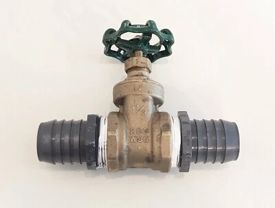 PROFLO PFXT300J 1-1/2" NPT female brass non-rising stem gate valve - Image 1 of 4