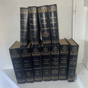 Grolier 11 Vol. Set: A Treasury of American Literature,Humor, Familiar, Musical - Imagen 1 de 11