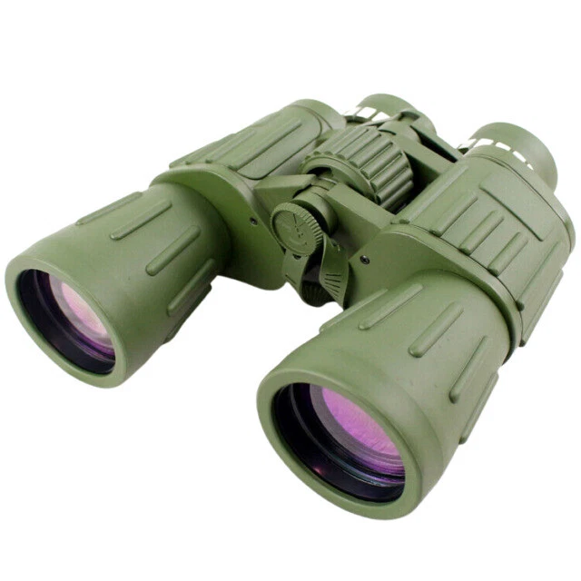 Perrini 1208 60x50 Day/Night Prism Binocular - Green