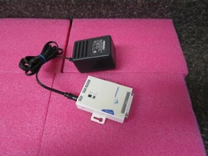 Lantronix MSS-100 DB25 Serial Modem Server Component with AC Adapter / Power Sup - Picture 1 of 8