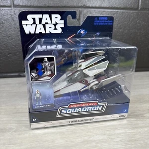 Star Wars Micro Galaxy Squadron Series 3 #63 V-WING STARFIGHTER - factory ERROR - Picture 1 of 9