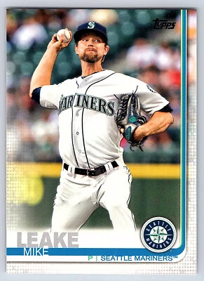2019 Topps Series 1 Base # 27 Mike Leake - Seattle Mariners - Image 1 of 2