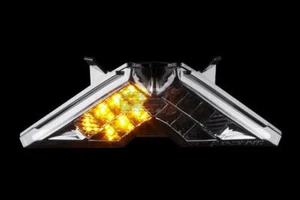 FIT Aprilia Tuono V4R FACTORY CLEAR Integrated LED Tail Light 2009 10 2011-2020 - Picture 1 of 8