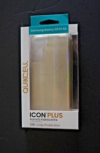 Phone Case Cover Quikcell Icon Aurora Iridescent for Samsung Galaxy S21 FE 5G - Picture 1 of 4