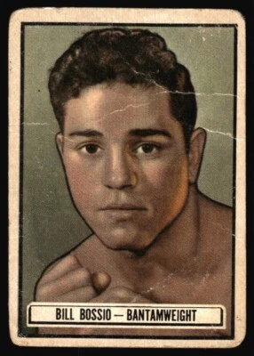 1951 Topps Ringside Vintage Boxing #76 Bill Bossio *Low Grade - Image 1 of 2