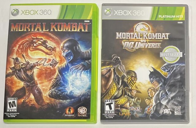 Jogo De Luta Xbox 360* Mortal Kombat Vs Dc Universe Original