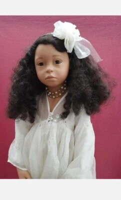 Götz Künstlerpuppe "Angelica" Philip Heath. Lim: 750. 100 cm - Bild 1 von 4