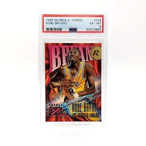 1996 Skybox Z-Force Kobe Bryant #142 PSA 6 Kobe Rookie Card HOF RC - Picture 1 of 2