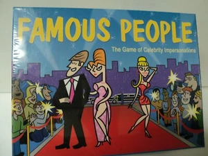 FAMOUS PEOPLE BRETTSPIEL VINTAGE (2006) IN ORG. Verpackung Celebrity auf Cover - Bild 1 von 5