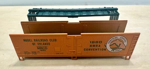 Coche de caja lateral de madera a escala HO Athearn - 1980 casi nuevo convención - Imagen 1 de 5
