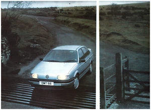 Pubblicità Volkswagen Passat 1991, bella diffusione di 2 pagine, numero Regno Unito rivista - Foto 1 di 1