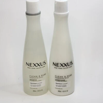 Nexxus Clean & Pure Shampoo and Conditioner Set Nourishing Detox Protein Fusion - Image 1 of 4