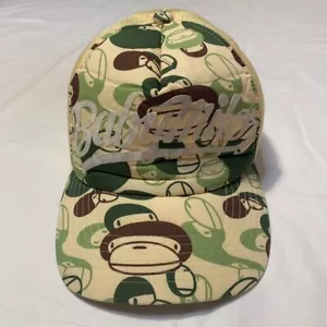 Gebrauchte BAPE Cap Mütze Authentic rare Vintage A Bathing Ape Milo Design - Bild 1 von 9