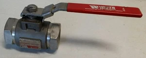 (1) WATTS ROUGHNECK REGULATOR BALL VALVE CF8M DF-1500 Type: S8380 - Picture 1 of 5