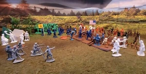 American Revolution "Spielset" Zelte Bäume Kanonen Schanzen 54mm CTS BMC genau - Bild 1 von 18