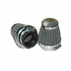 Set Conical Power Air Filters Chrome Back Yamaha RD350 2 Units Clamp on ECs