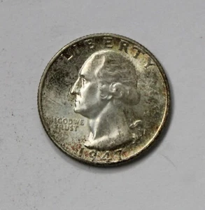 1947-S Washington cuarto de gema ¡BU!! - Imagen 1 de 2