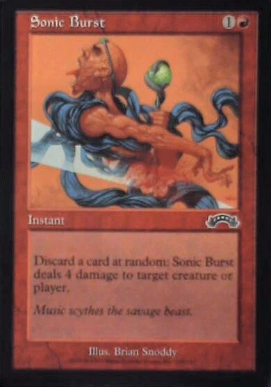 Sonic Burst - Exodus: #103, Magic: The Gathering Nm R110 - Image 1 of 1