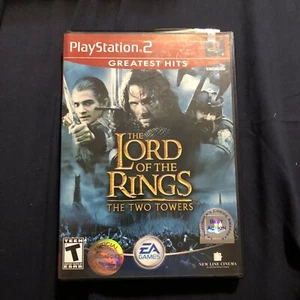 Lord of the Rings: The Two Towers (Sony PlayStation 2, PS2) CIB Complete Game GH - Picture 1 of 5