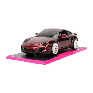 1:24 Porsche 911 Turbo (997) -- Dark Red -- JADA: Pink Slips - Picture 1 of 9