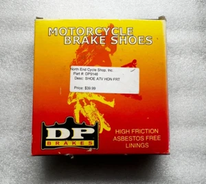 DP BRAKE SHOES FOR HONDA ATV DP9146 - Picture 1 of 4