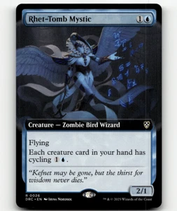 MTG Rhet-Tomb Mystic (Extended Art) #26 - Commander: Aetherdrift - Bild 1 von 1