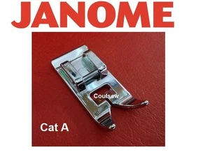 JANOME Standard Normal Zig Zag Sole Presser Foot (Cat A) - Picture 1 of 1