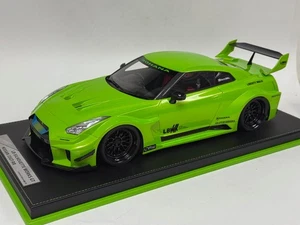 1/12 scale IVY model of the Nissan R35 GT-RR Green Liberty walk Leather 20 pcs - Picture 1 of 6