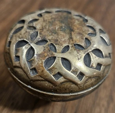 Antique Door Knob Rockefeller Building Cleveland Ohio 1903 Corbin Standard Oil - Image 1 of 4