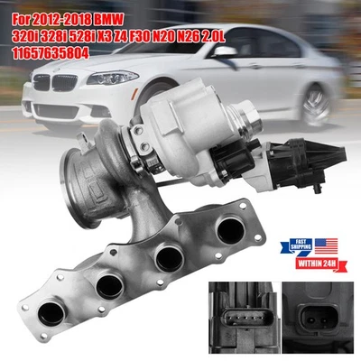 ‌Turbocharger for 2011- BMW 125i 320i 328i 528i X1 X3 Z4 11657635804 - Image 1 of 4