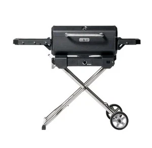 Masterbuilt Tragbarer Holzkohlegrill und Smoker MIT Wagen Schwarz MB20040722 - Bild 1 von 8
