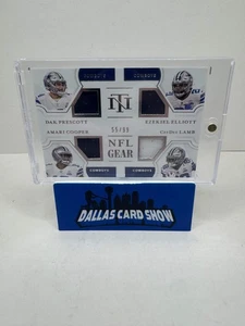 National Treasures 2020 Dak/CeeDee/Cooper/Elliot parche cuádruple/99 - Imagen 1 de 2